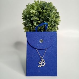 Women's Silver Necklace Pleated